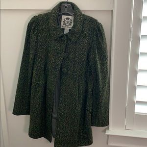 Green tweed BB Dakota coat